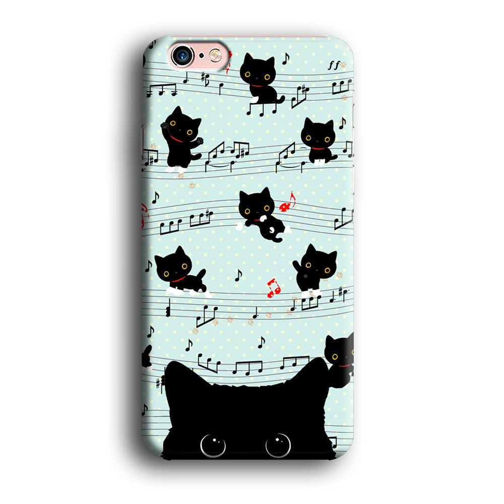 Cat in Black iPhone 6 Plus | 6s Plus Case-Oxvistore