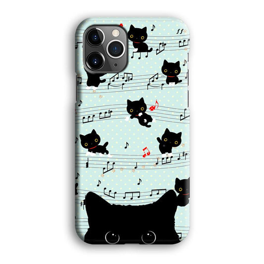 Cat in Black iPhone 12 Pro Max Case-Oxvistore