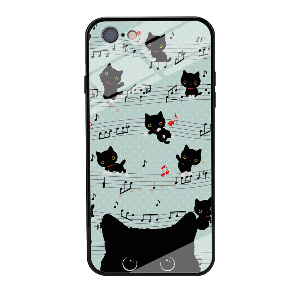 Cat in Black iPhone 6 | 6s Case-Oxvistore