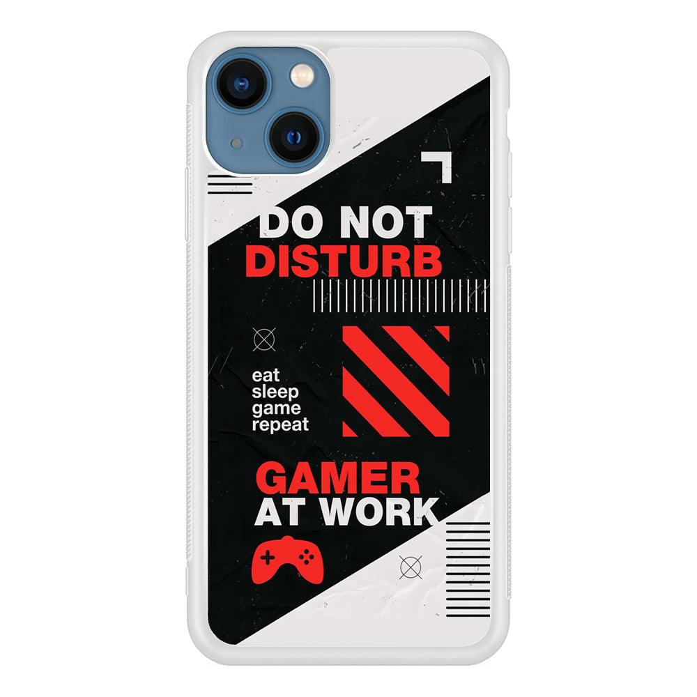 Caution and Do Not Disturb iPhone 13 Case-Oxvistore