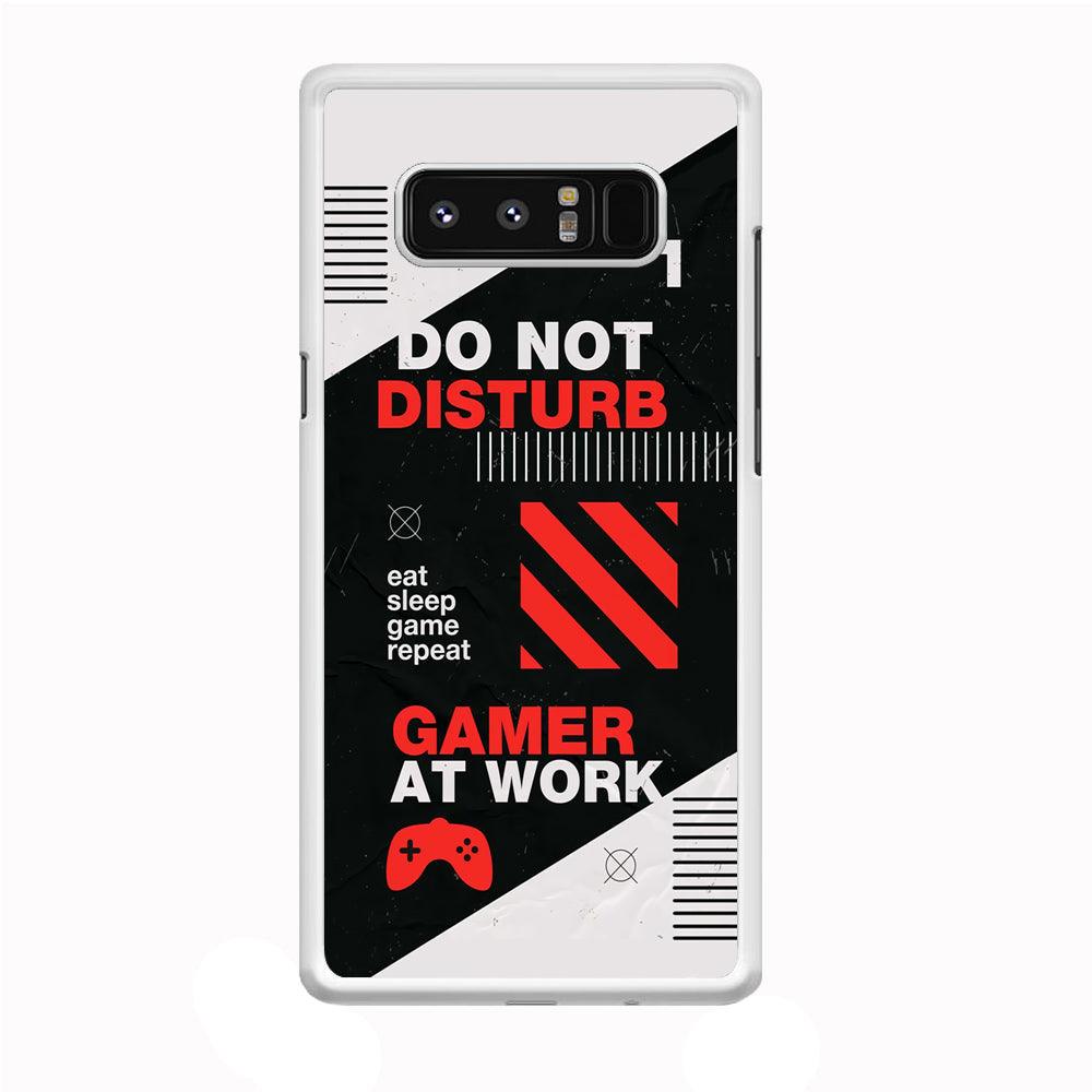 Caution and Do Not Disturb Samsung Galaxy Note 8 Case-Oxvistore