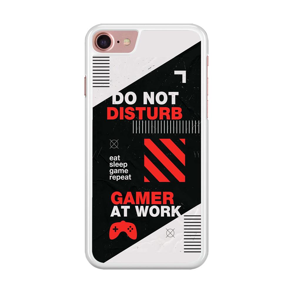 Caution and Do Not Disturb iPhone 8 Case-Oxvistore