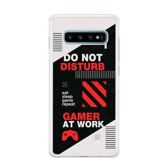 Caution and Do Not Disturb Samsung Galaxy S10 Case-Oxvistore