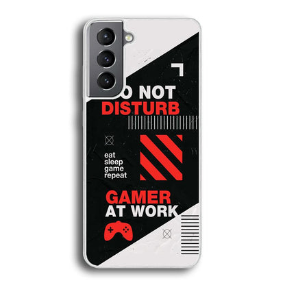 Caution and Do Not Disturb Samsung Galaxy S21 Case-Oxvistore