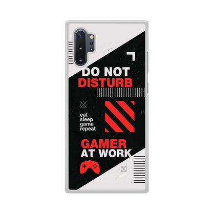 Caution and Do Not Disturb Samsung Galaxy Note 10 Plus Case-Oxvistore