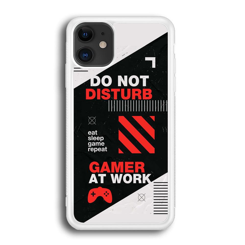 Caution and Do Not Disturb iPhone 12 Case-Oxvistore