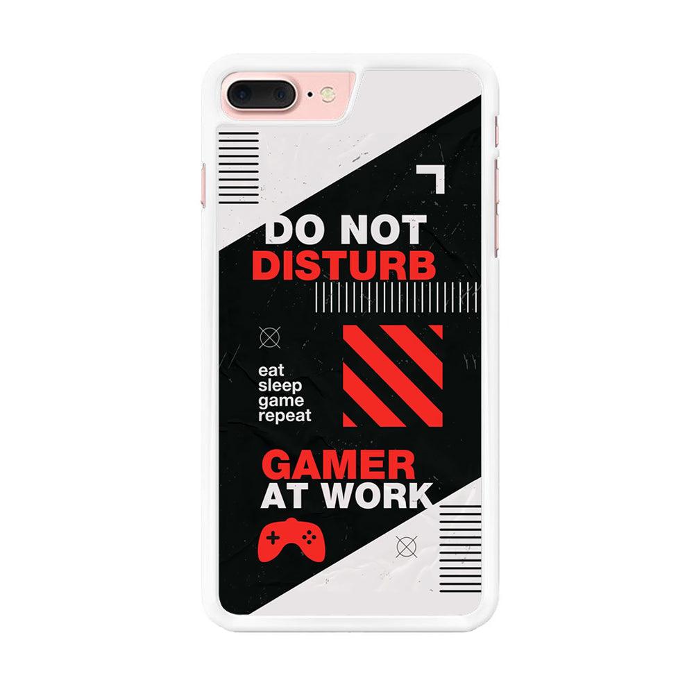 Caution and Do Not Disturb iPhone 7 Plus Case-Oxvistore