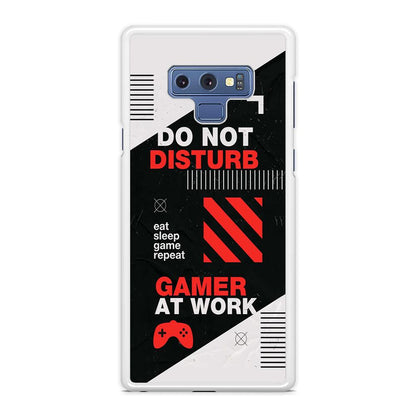 Caution and Do Not Disturb Samsung Galaxy Note 9 Case-Oxvistore