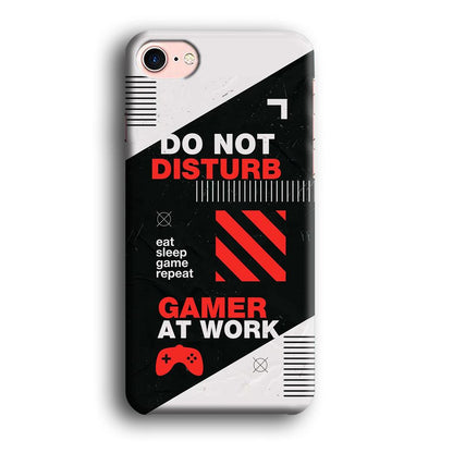 Caution and Do Not Disturb iPhone 8 Case-Oxvistore