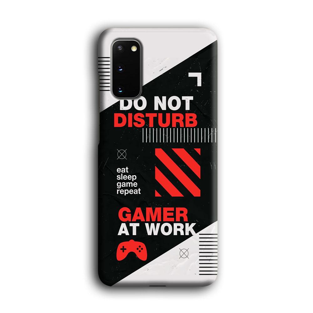 Caution and Do Not Disturb Samsung Galaxy S20 Case-Oxvistore