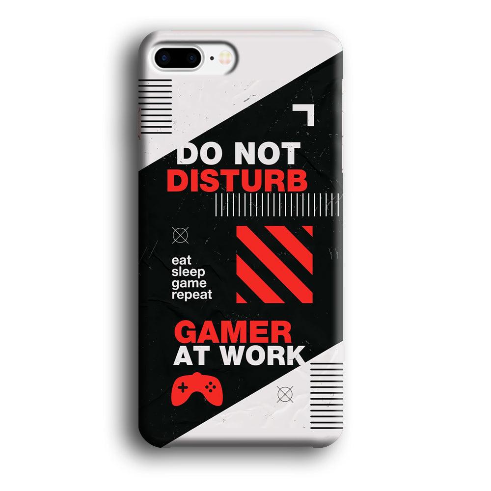 Caution and Do Not Disturb iPhone 7 Plus Case-Oxvistore