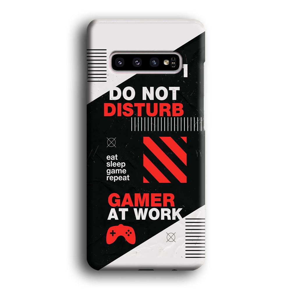 Caution and Do Not Disturb Samsung Galaxy S10 Plus Case-Oxvistore