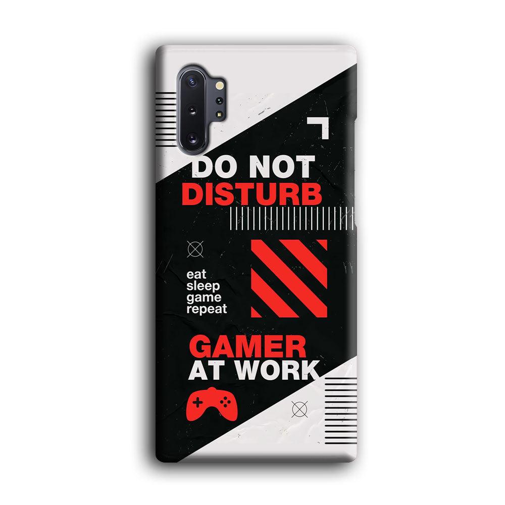 Caution and Do Not Disturb Samsung Galaxy Note 10 Plus Case-Oxvistore