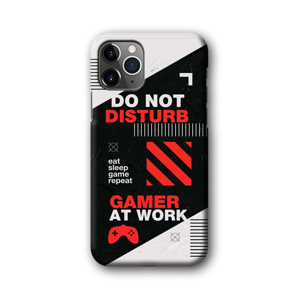 Caution and Do Not Disturb iPhone 11 Pro Case-Oxvistore