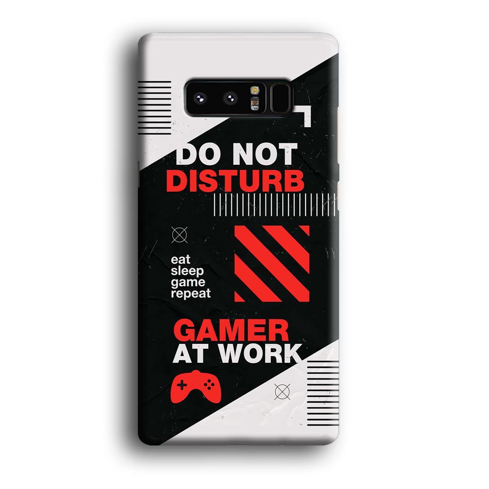 Caution and Do Not Disturb Samsung Galaxy Note 8 Case-Oxvistore