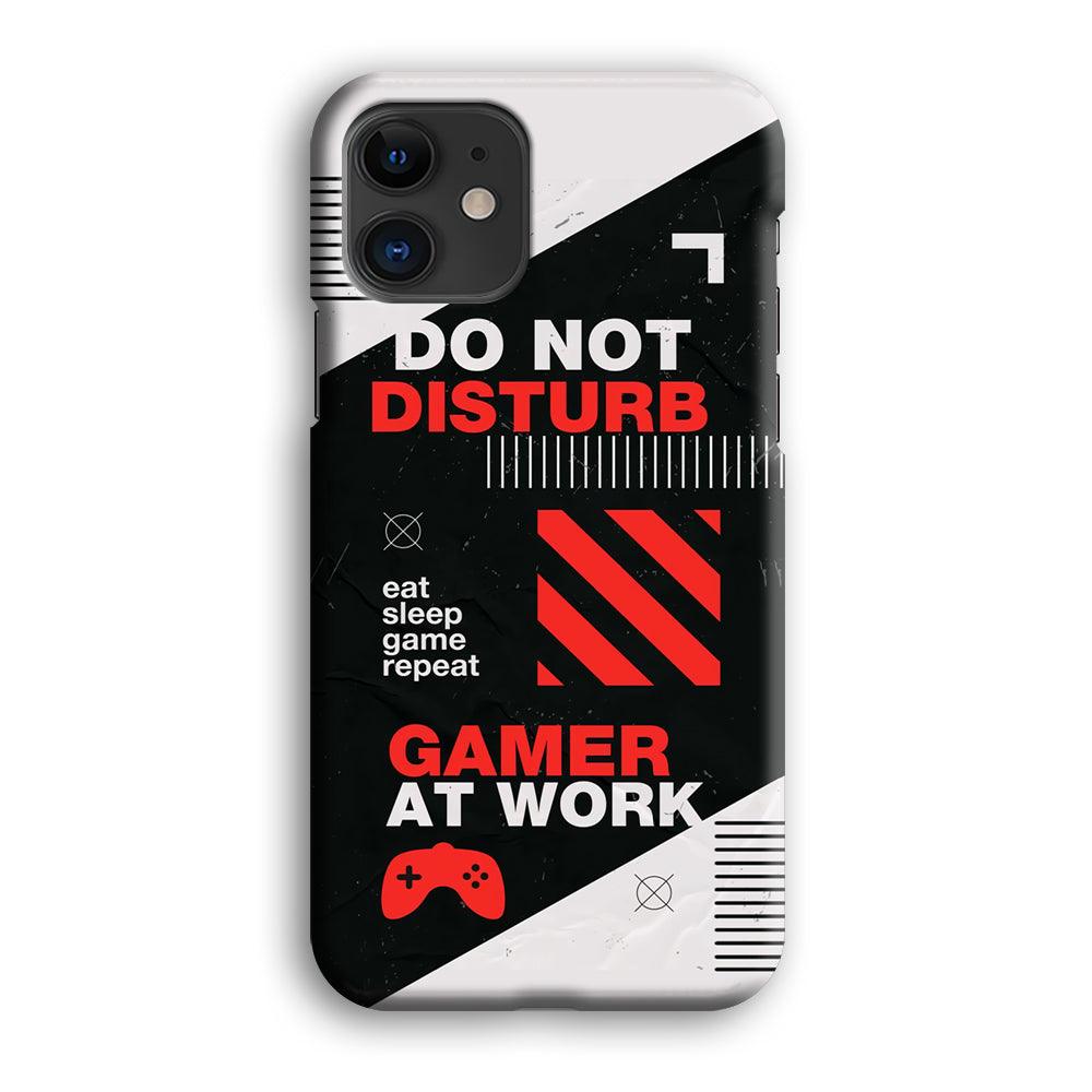 Caution and Do Not Disturb iPhone 12 Case-Oxvistore