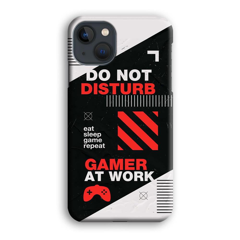 Caution and Do Not Disturb iPhone 13 Case-Oxvistore