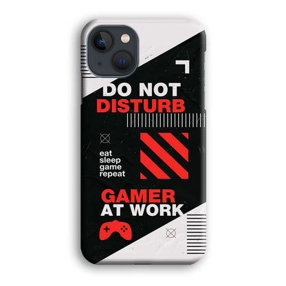 Caution and Do Not Disturb iPhone 13 Case-Oxvistore