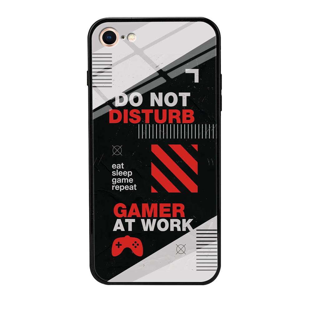 Caution and Do Not Disturb iPhone 8 Case-Oxvistore