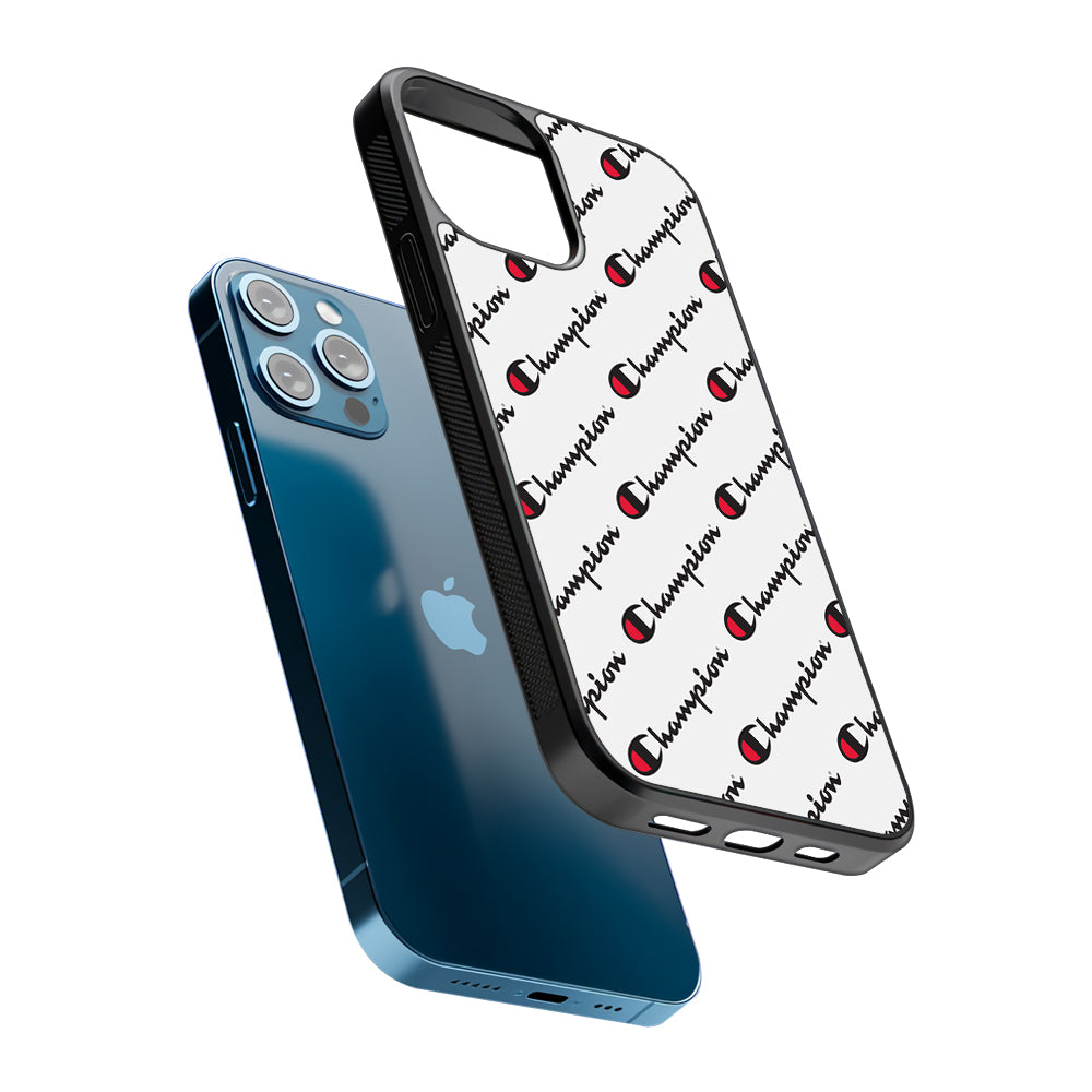 Champion Ebon-Ashgray 2D Rubber Phone Case-Oxvistore
