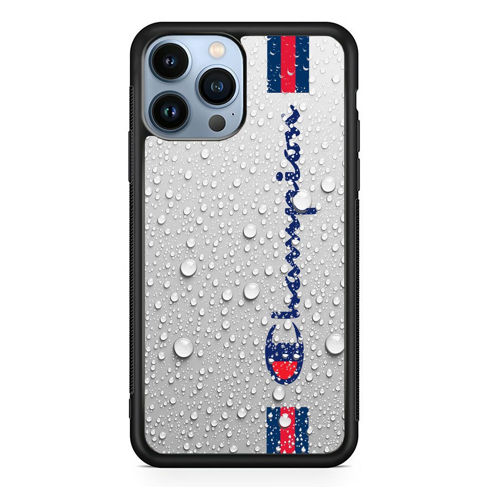 Champion Water Sphere 2D Rubber Phone Case-Black-Oxvistore