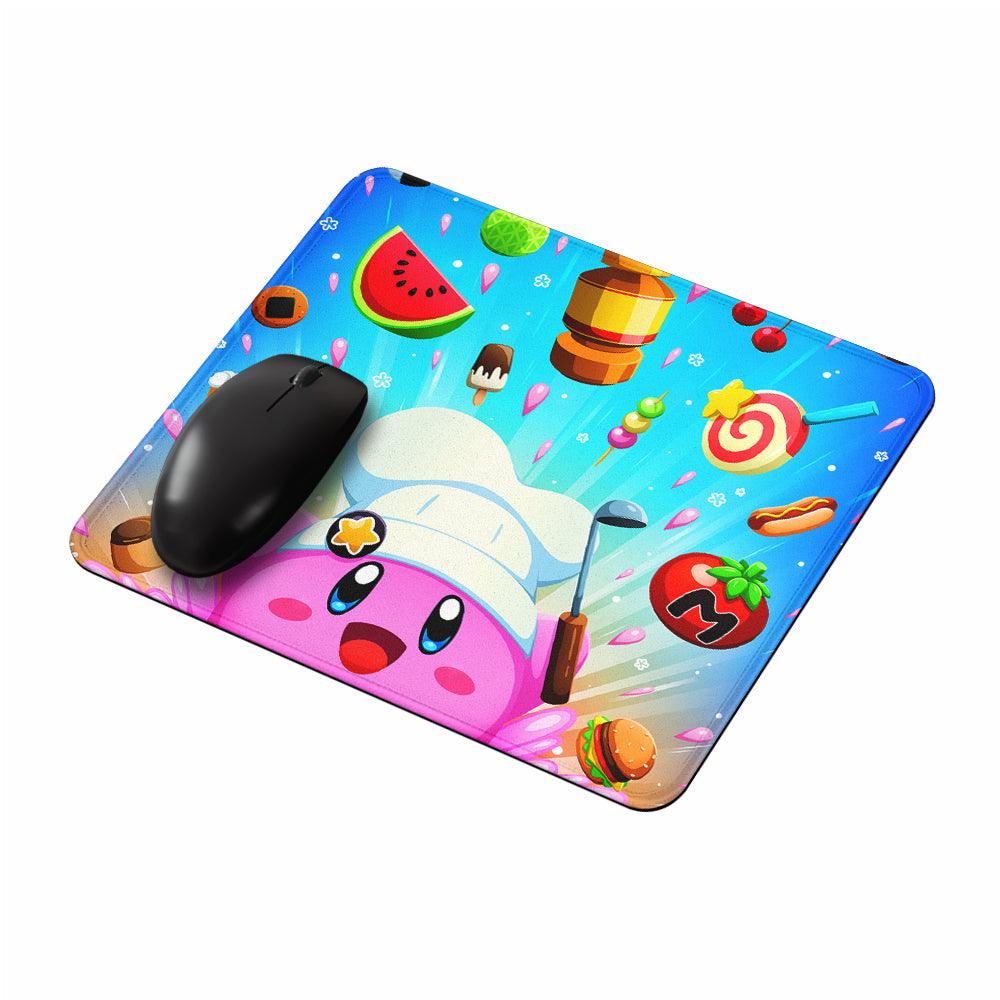 Chef Kirby Cute Kawaii Mouse Pads-Oxvistore
