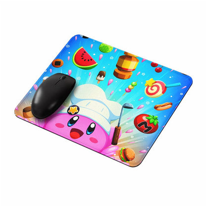 Chef Kirby Cute Kawaii Mouse Pads-Oxvistore