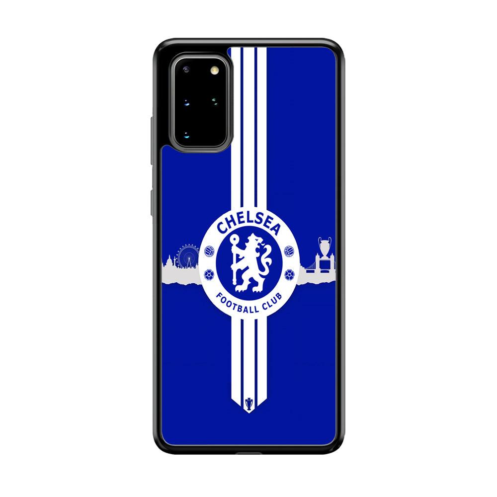 Chelsea Pride for The Town Samsung Galaxy S20 Plus Case-Rubber Black (2D Case)-Oxvistore