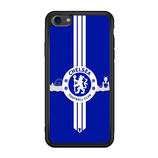 Chelsea Pride for The Town iPhone 7 Case-Rubber Black (2D Case)-Oxvistore