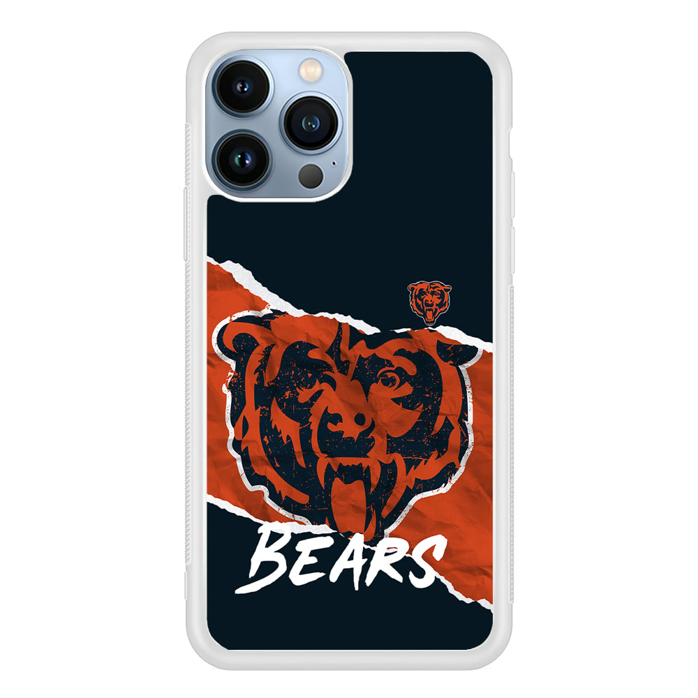 Chicago Bears Logo 2D Rubber Phone Case