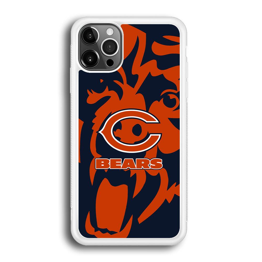 Chicago Bears Scream Silhouette iPhone 12 Pro Max Case-Oxvistore