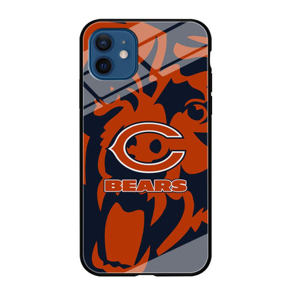 Chicago Bears Scream Silhouette iPhone 12 Case-Oxvistore