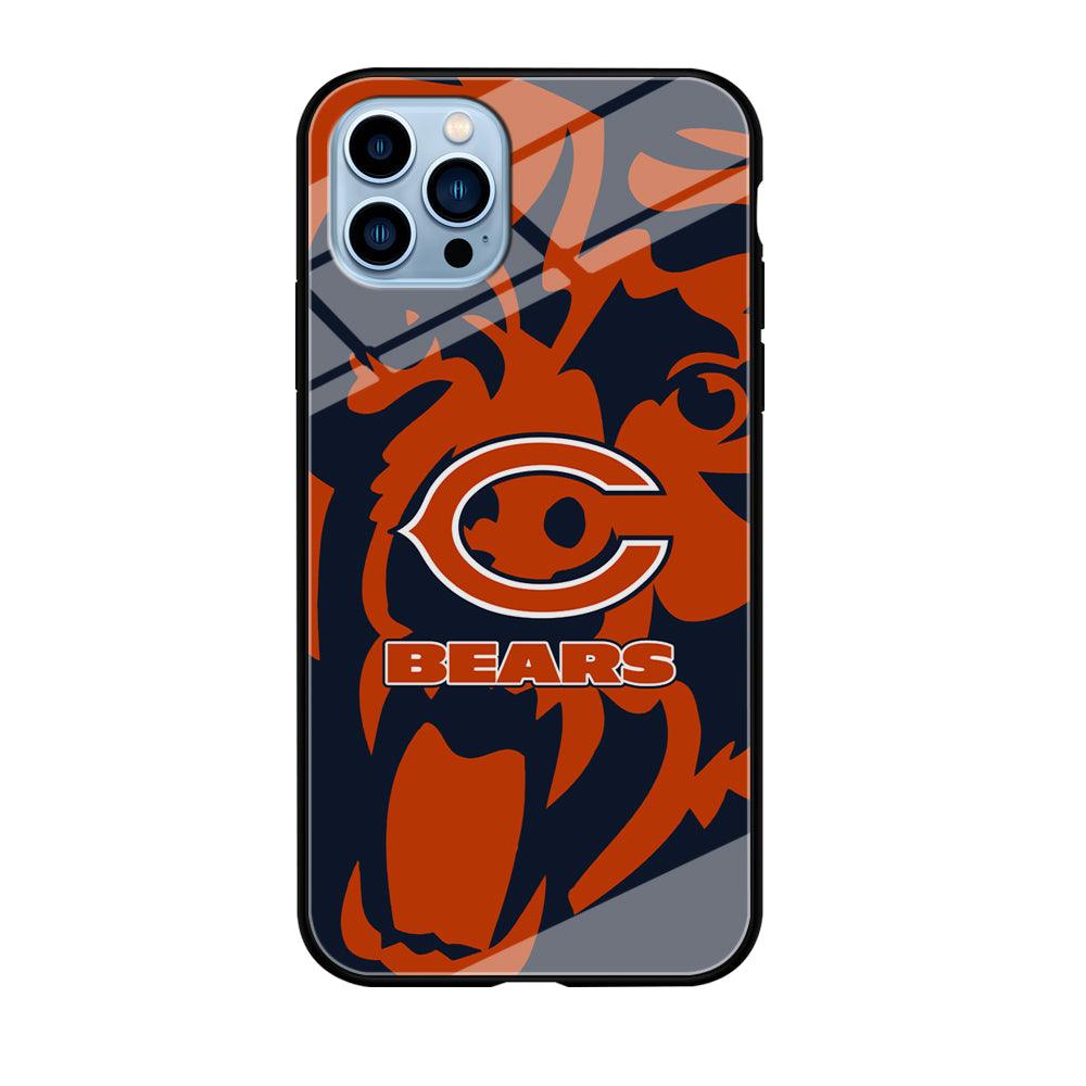 Chicago Bears Scream Silhouette iPhone 12 Pro Max Case-Oxvistore