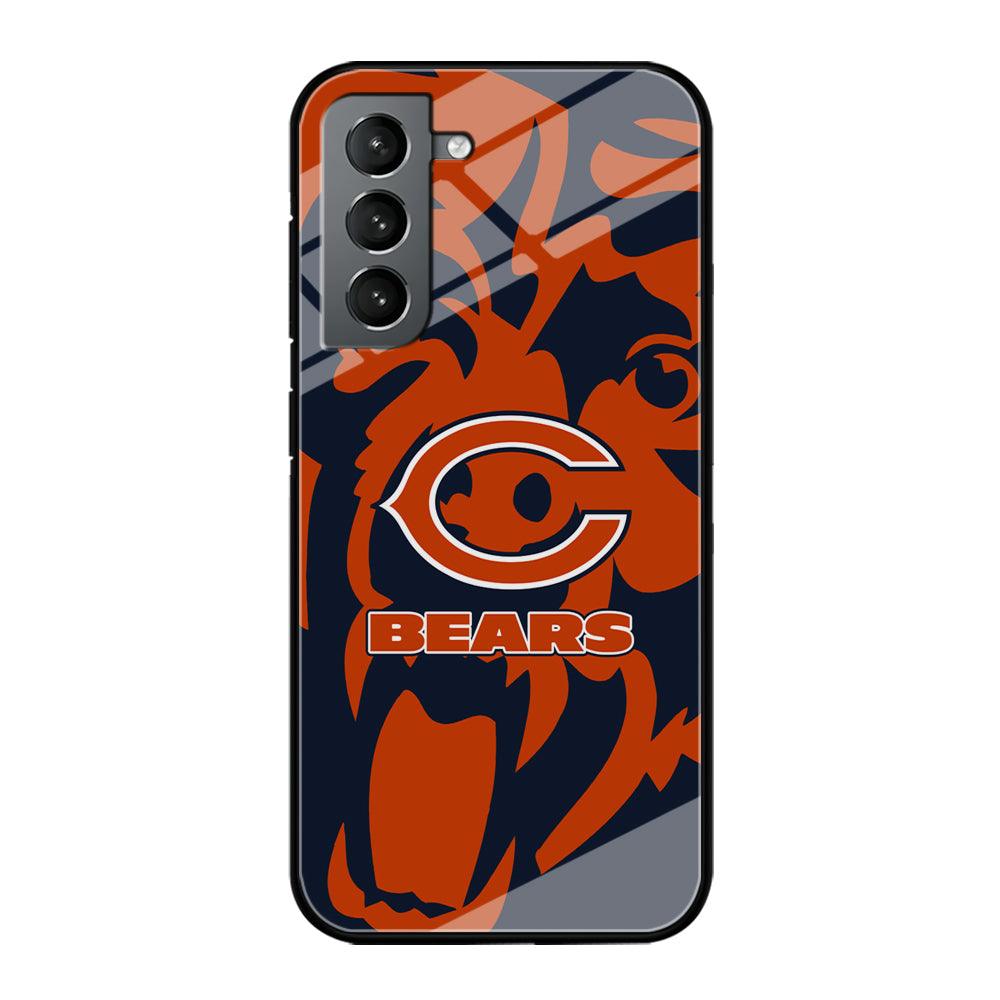 Chicago Bears Scream Silhouette Samsung Galaxy S21 Plus Case-Oxvistore