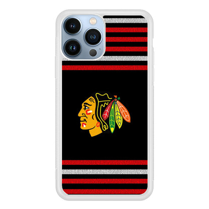 Chicago Blackhawks Logo 2D Rubber Phone Case