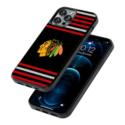 Chicago Blackhawks Logo 2D Rubber Phone Case