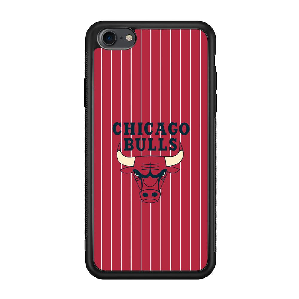 Chicago Bulls Extension of Passion iPhone 7 Case-Rubber Black (2D Case)-Oxvistore
