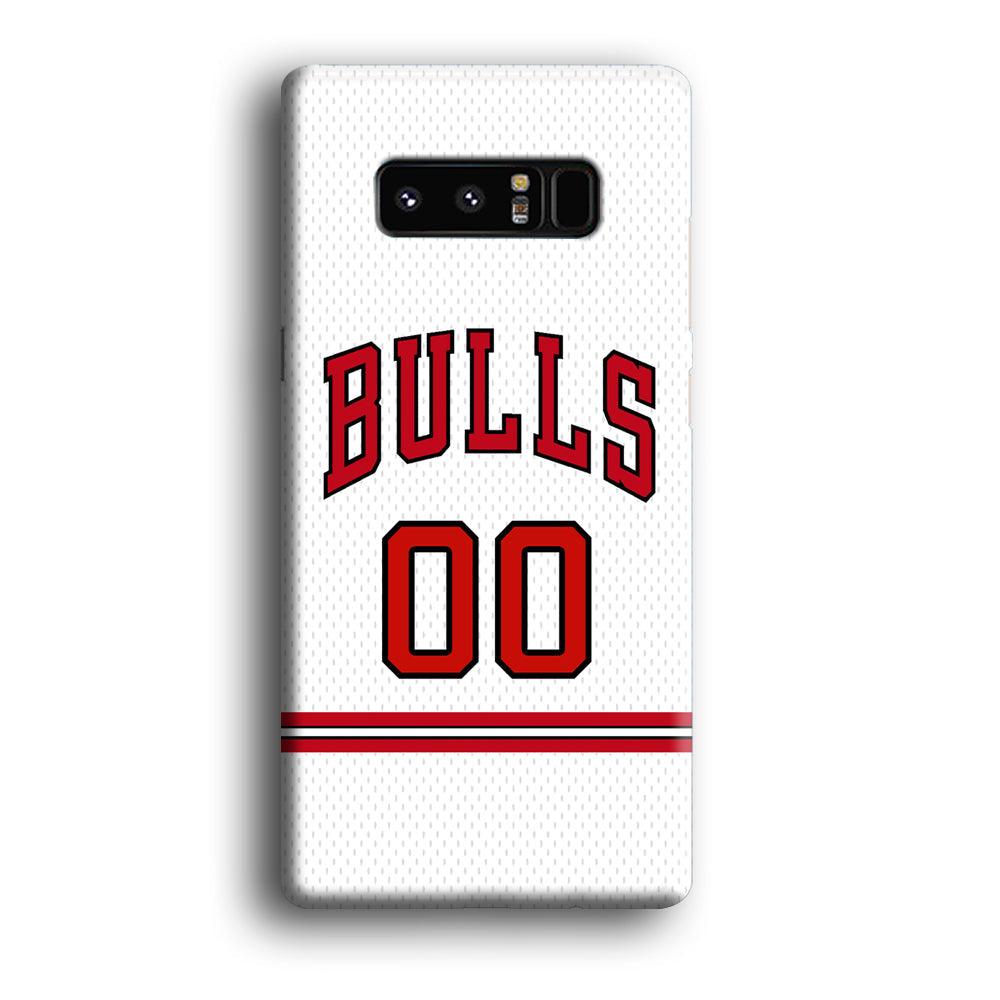 Chicago Bulls Red Line Jersey Samsung Galaxy Note 8 Case-Oxvistore