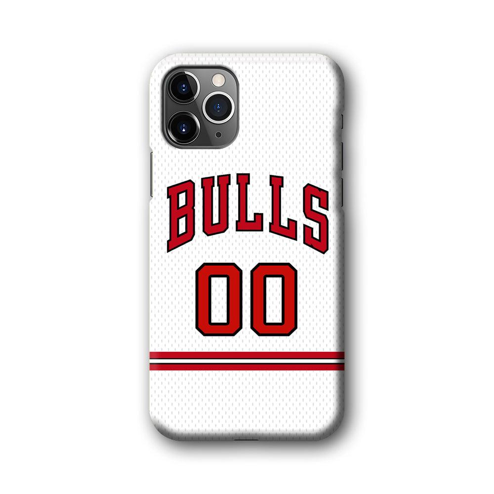 Chicago Bulls Red Line Jersey iPhone 11 Pro Case-Oxvistore