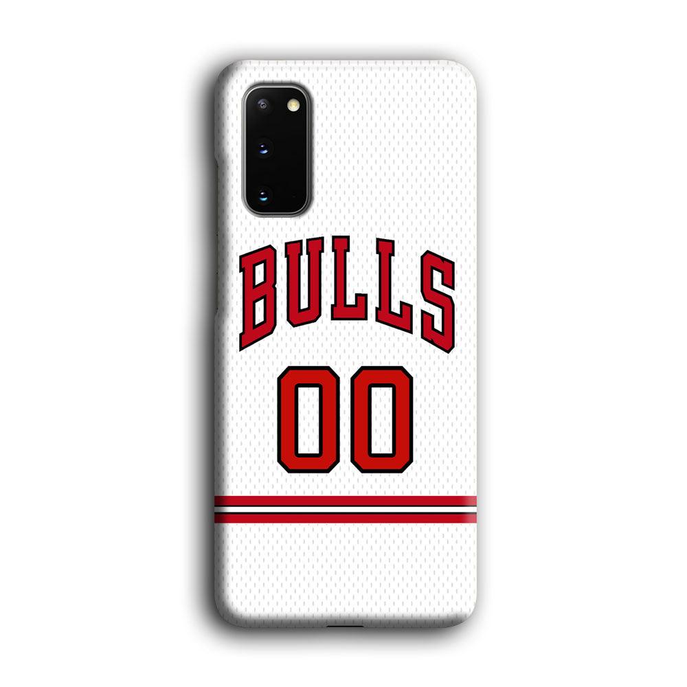 Chicago Bulls Red Line Jersey Samsung Galaxy S20 Case-Oxvistore