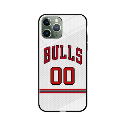 Chicago Bulls Red Line Jersey iPhone 11 Pro Case-Oxvistore