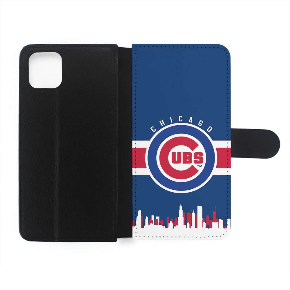 Chicago Cubs Logo Flip Wallet Phone Case