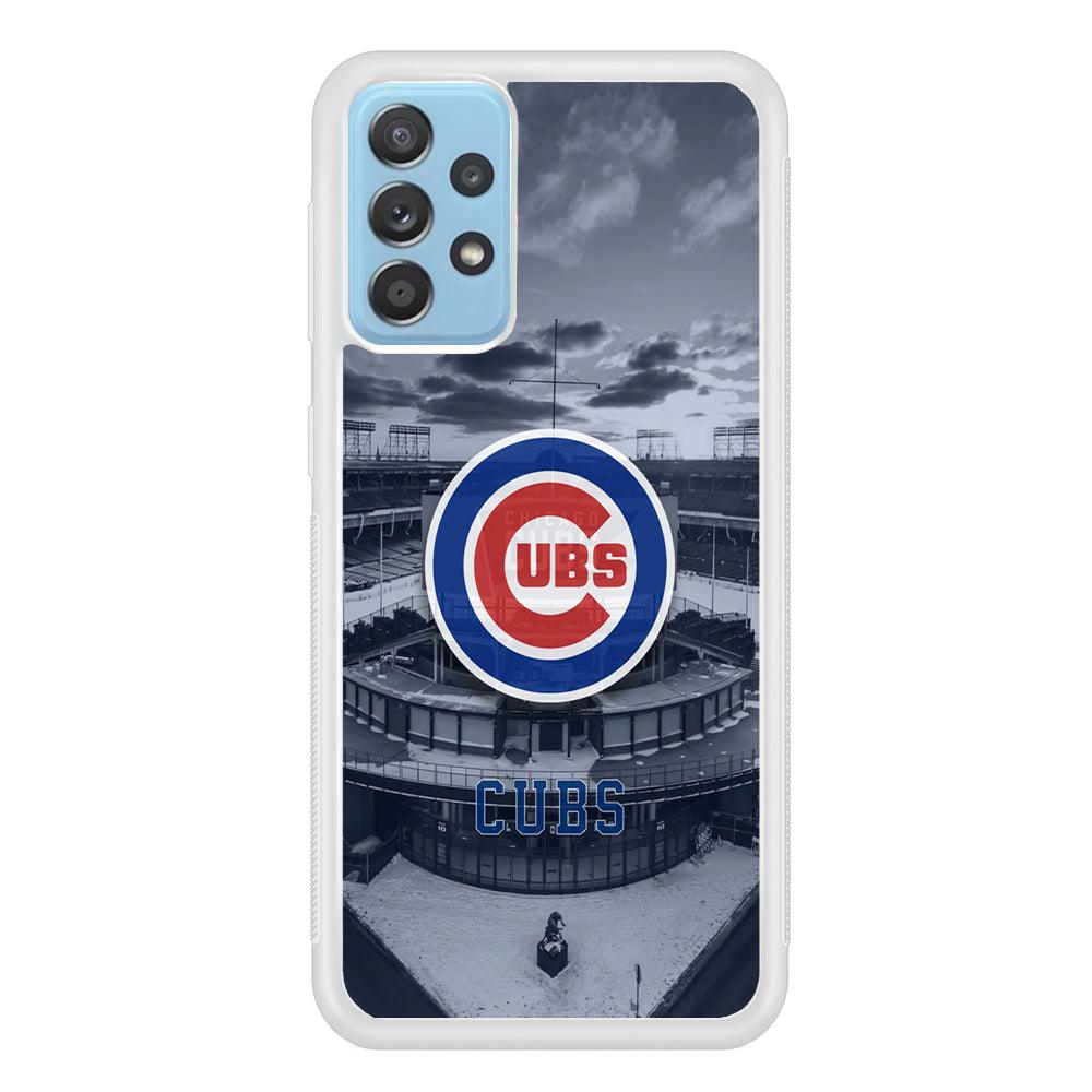 Chicago Cubs Season of Winter Samsung Galaxy A52 Case-Oxvistore