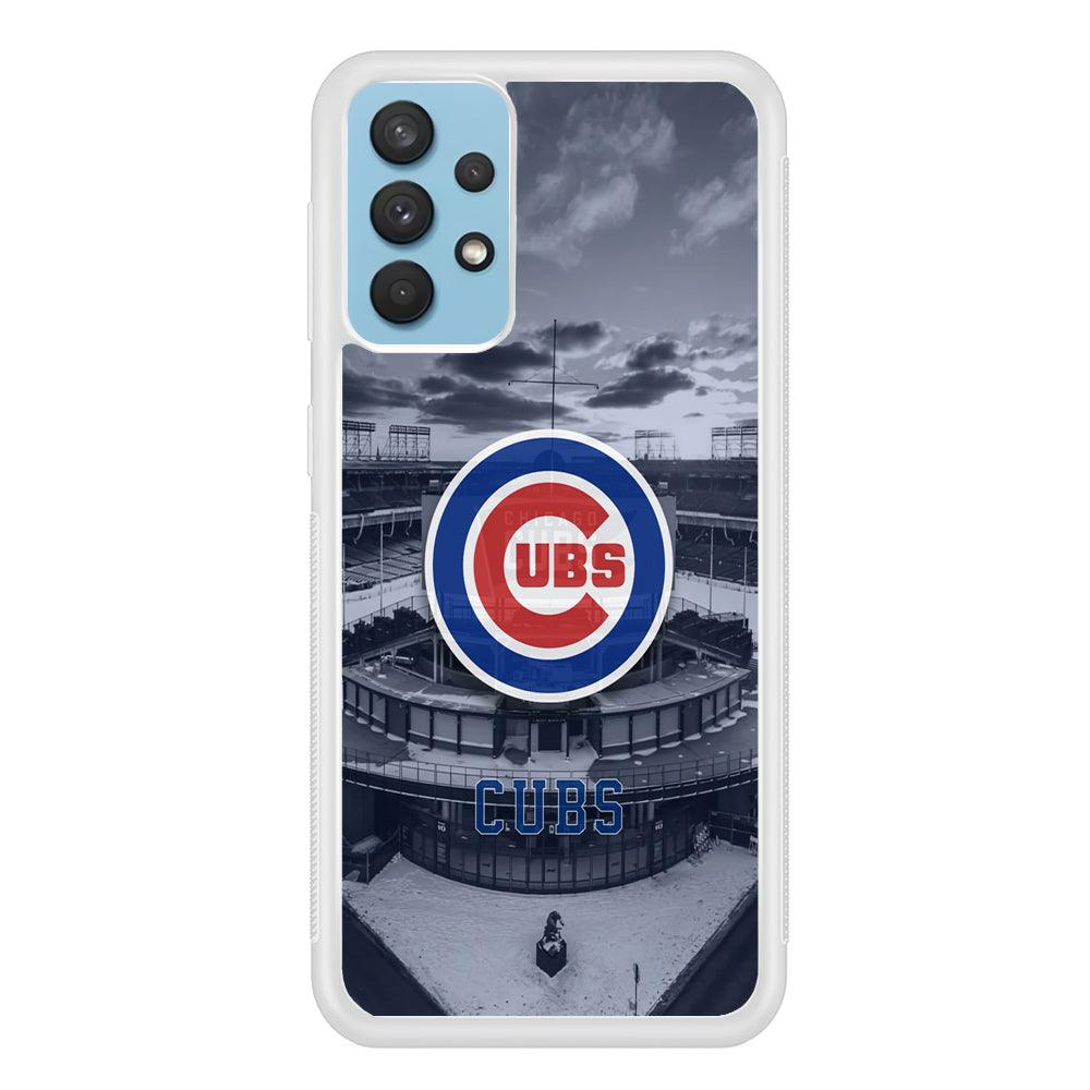 Chicago Cubs Season of Winter Samsung Galaxy A32 Case-Oxvistore