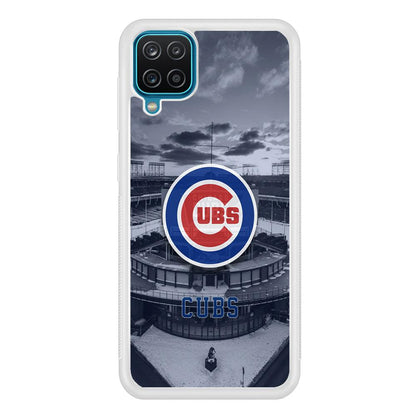 Chicago Cubs Season of Winter Samsung Galaxy A12 Case-Oxvistore