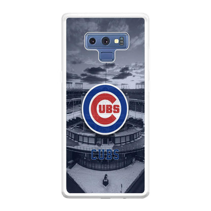 Chicago Cubs Season of Winter Samsung Galaxy Note 9 Case-Oxvistore