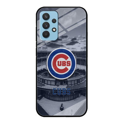 Chicago Cubs Season of Winter Samsung Galaxy A32 Case-Oxvistore