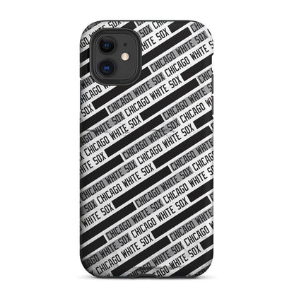 Chicago White Sox Pattern 2 in 1 Tough Phone Case-Oxvistore