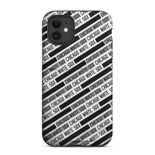 Chicago White Sox Pattern 2 in 1 Tough Phone Case-Oxvistore