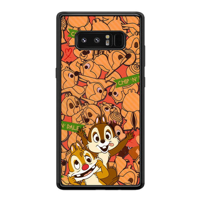 Chip N Dale Face of The Day Samsung Galaxy Note 8 Case-Oxvistore